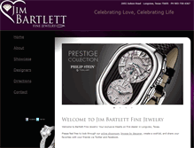 Tablet Screenshot of bartlettfinejewelry.com